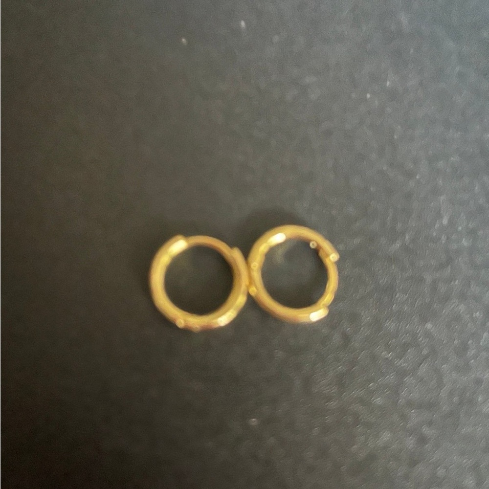 Gold Hoop Earrings